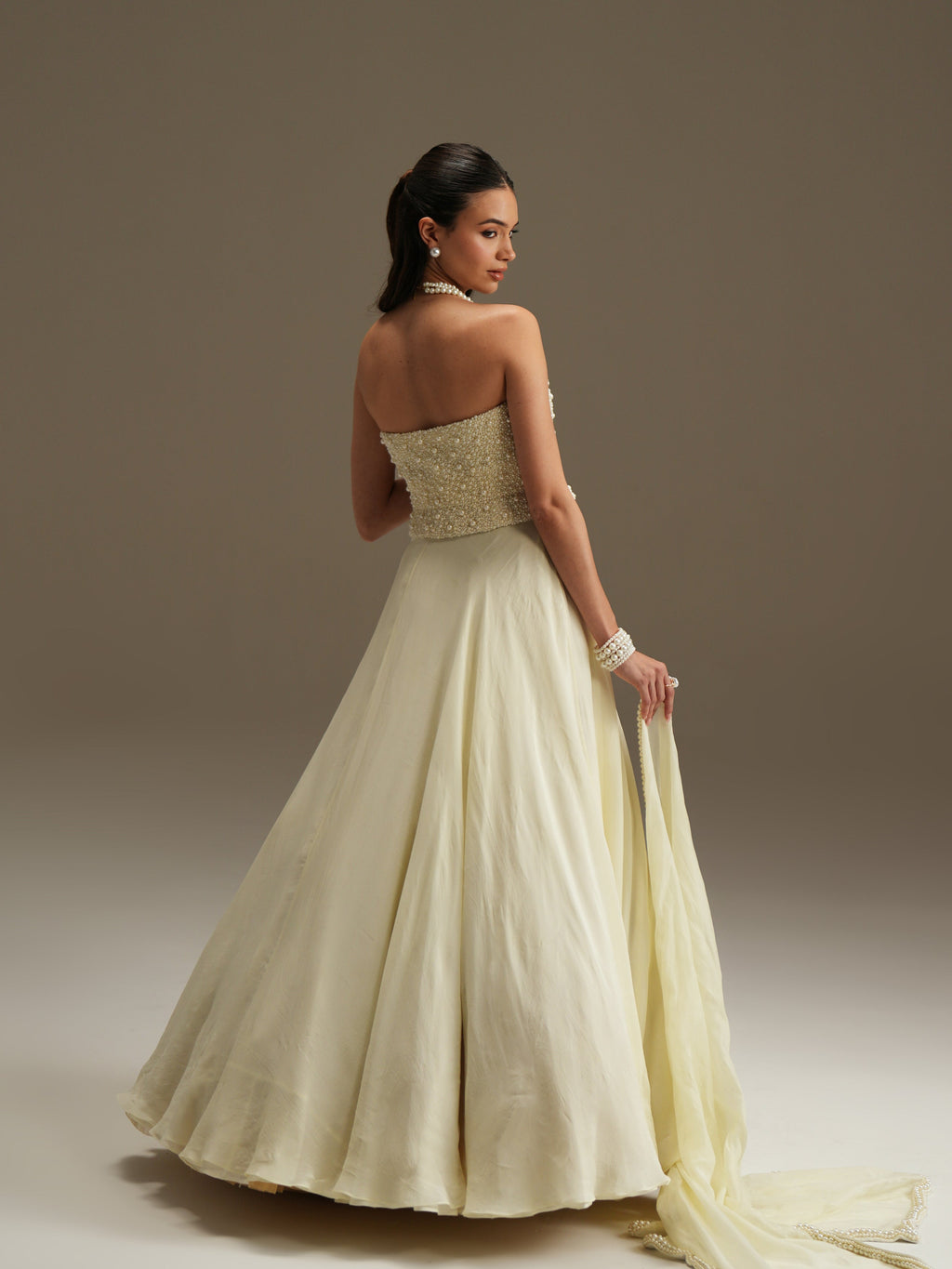 Éther Corset Lehenga