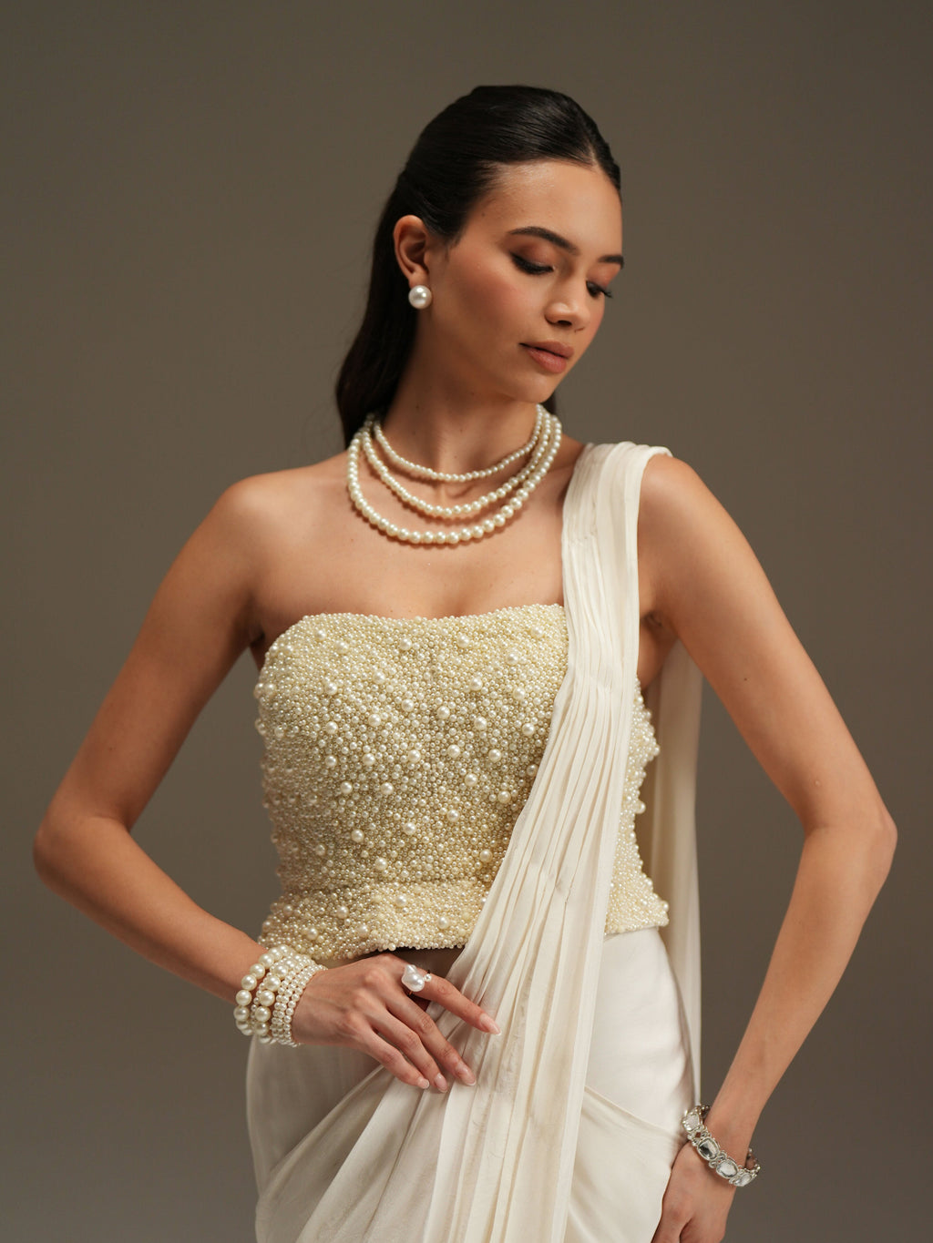 Éther Drape Saree
