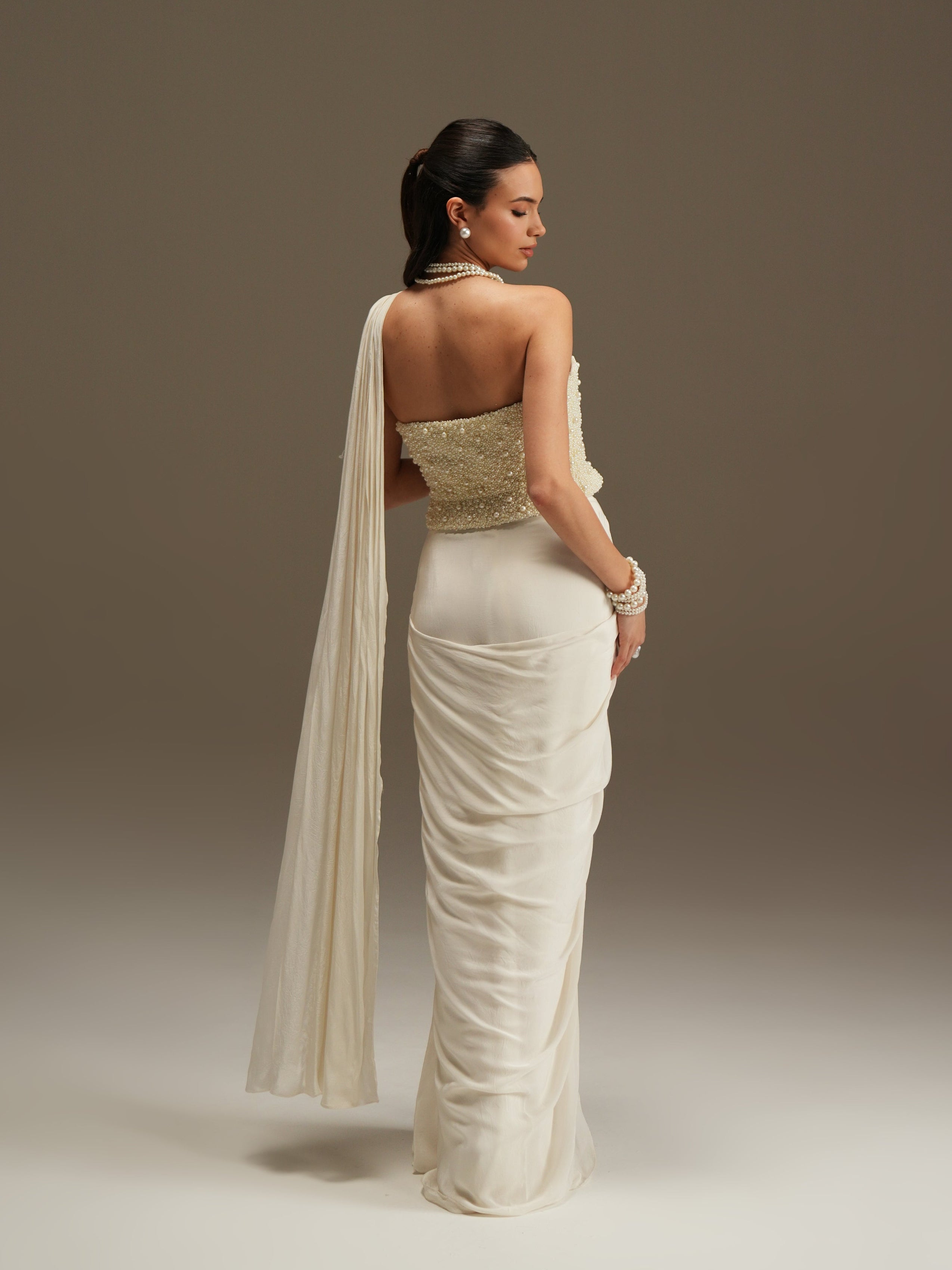 Éther Drape Saree