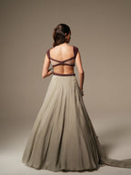 Moss Lehenga Set