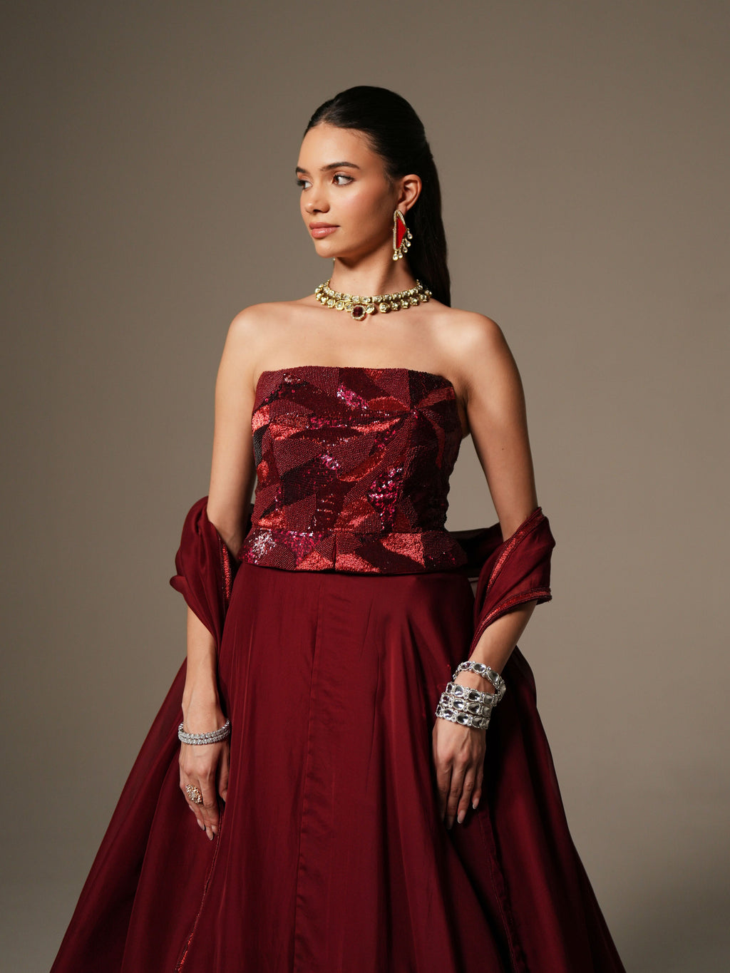 Astra Lehenga Set