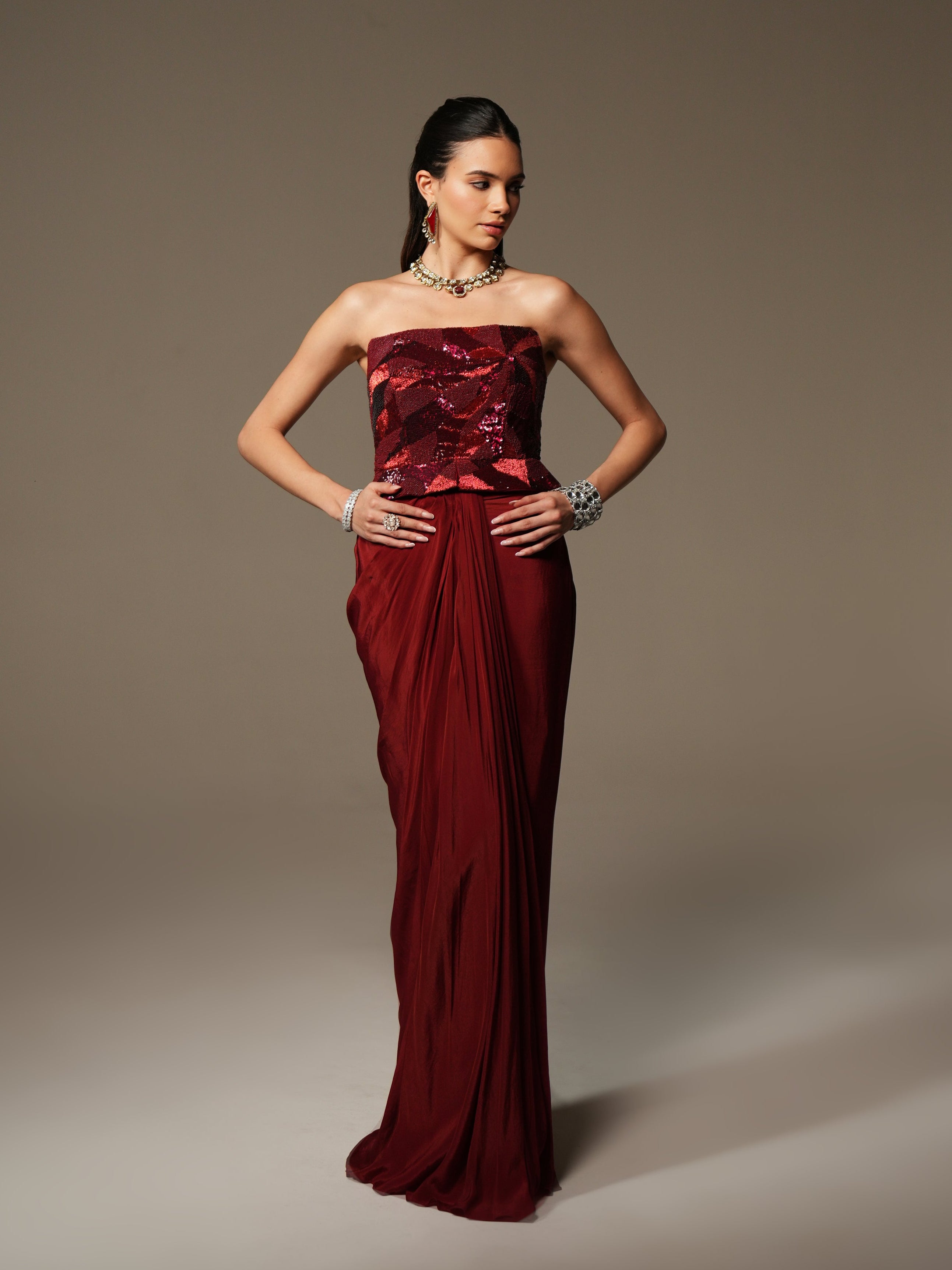 Sera Drape skirt