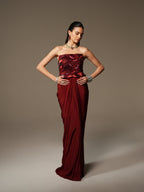 Sera Drape skirt