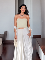 Bhavdeep Kaur in Éther Drape Saree
